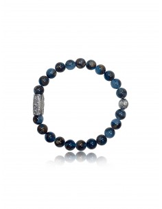 Bracelet Azurite et Prospérité