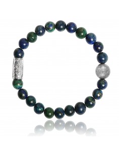 Bracelet Chrysocolle et Talisman