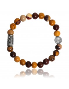 Bracelet Mookaite and Buddha