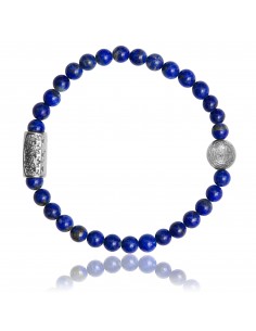 Bracelet 6 mm Lapis Lazuli...