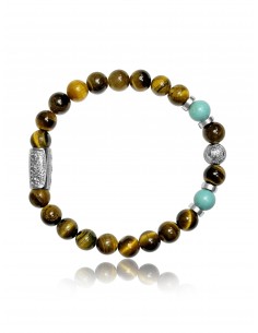 Bracelet 8mm Oeil de Tigre...