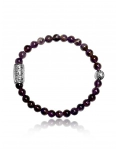 Bracelet 6mm Amethyst