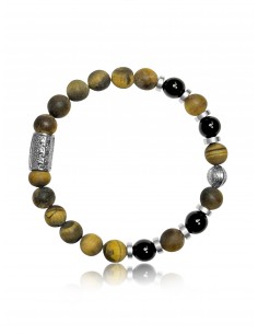 Bracelet 8mm Matte Tiger...