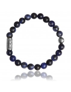 Bracelet Sodalite Africaine et Prospérité